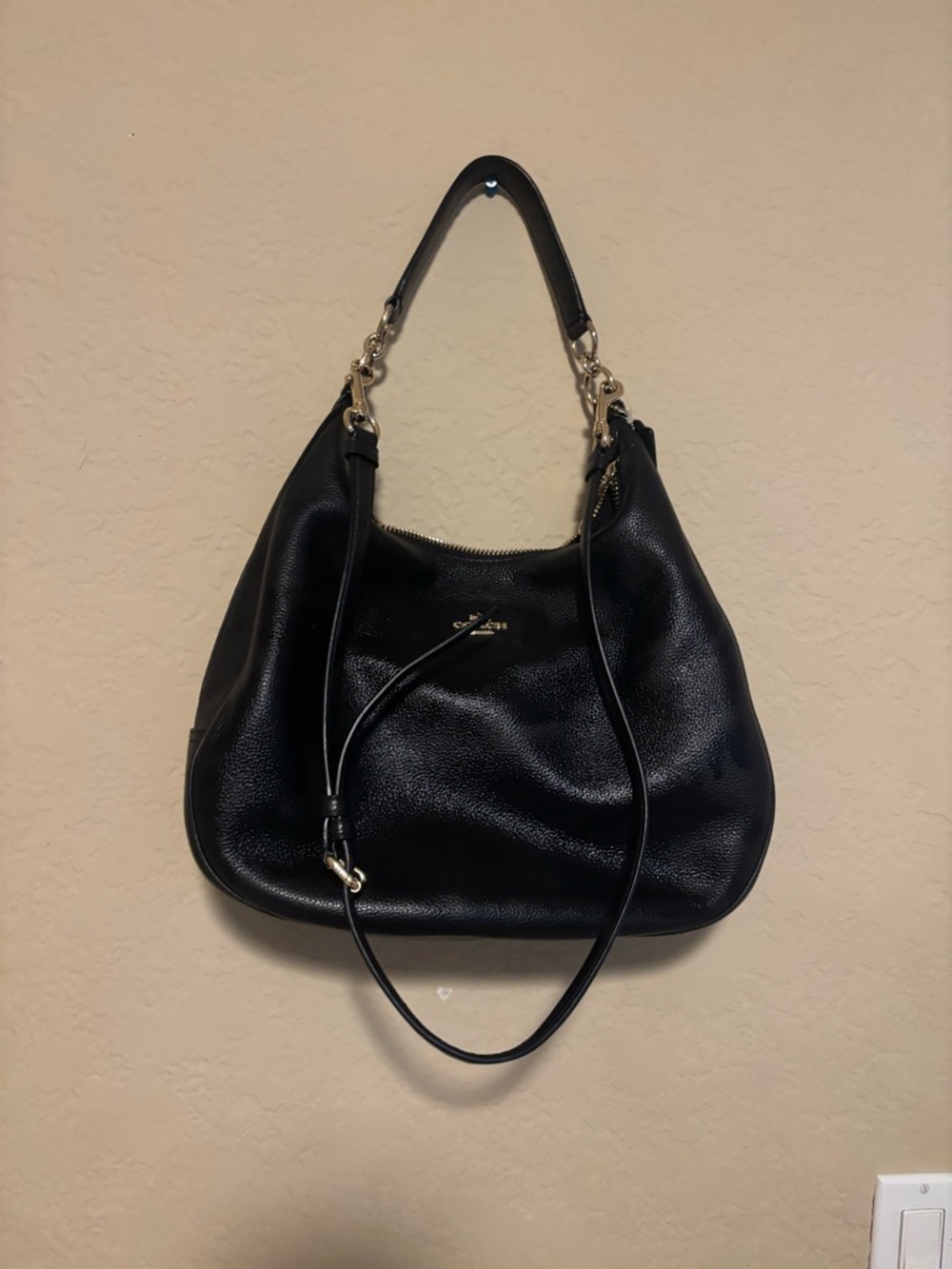 Coach Hobo Pebbled leather